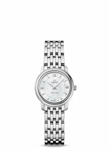 Omega De Ville Prestige Quartz 24.4 Stainless Steel / MOP / Bracelet 424.10.24.60.05.001 (42410246005001)